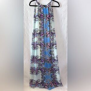 London Times Halter Strapless Maxi Dress